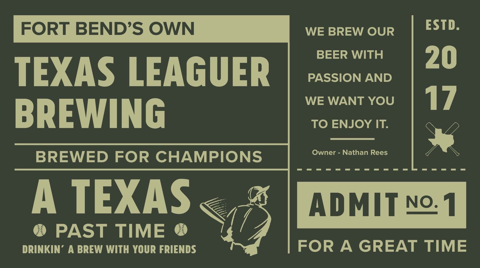Texas Leaguer Brewing